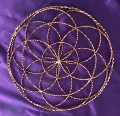 Flower of Life Charge Plate