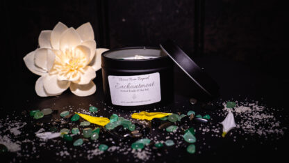 ENCHANTMENT – Orchid Vanilla & Sea Salt Essence Soy Candles - Image 5