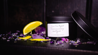 Tranquillity – Lemon & Lavender Essence Soy Candles - Image 2