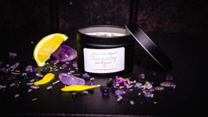 Tranquillity – Lemon & Lavender Essence Soy Candles