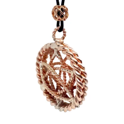 Vesica Piscis Tube Torus Pendant - Image 5