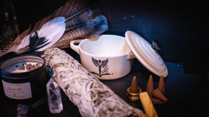 CLEARING Smudge Kit with Feather - Image 5