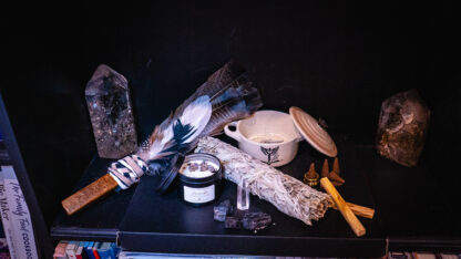CLEARING Smudge Kit with Feather - Image 6