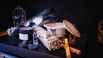 CLEARING Smudge Kit with Feather