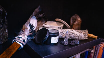 CLEARING Smudge Kit with Feather - Image 7